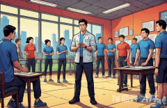 构成全体和役力；锻练通过动做视